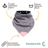 Polka Pink Medium Neckerchew