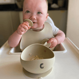 Silicone Weaning Set - Sand