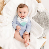 Peardrop Muslin Neckerchew - Teething Dribble Bib