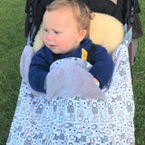 Panda Pals - Attachable Baby Blanket