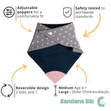 Polka Pink Medium Neckerchew