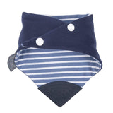Preppy Stripes Neckerchew - Teething Dribble Bib