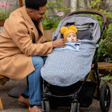 Midnight Stars - Attachable Baby Blanket