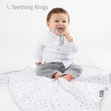 Silver Stars 6 in 1 MultiMuslin - Breastfeeding Cover