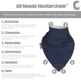 Preppy Stripe Medium Neckerchew