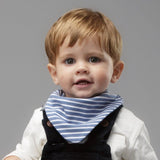Dino & Stripes Neckerbibs - Dribble Bib 2 Pack