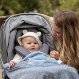 Midnight Stars - Attachable Baby Blanket