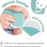 Peardrop Muslin Neckerchew - Teething Dribble Bib