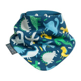 Dino & Stripes Neckerbibs - Dribble Bib 2 Pack