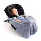 Midnight Stars - Attachable Baby Blanket