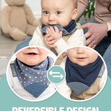 Midnight Stars Neckerchew - Teething Dribble Bib