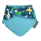 Dino & Stripes Neckerbibs - Dribble Bib 2 Pack