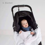 Silver Stars 6 in 1 MultiMuslin - Breastfeeding Cover