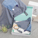 On the Go Luxury Travel Blanket Gift Set  - Midnight Stars