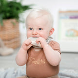 Leopard Spot Neckerchew - Teething Dribble Bib