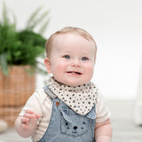 Rainbow & Leopard Neckerbibs - Dribble Bib 2 Pack