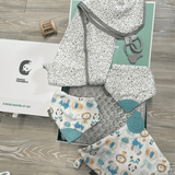 Newborn Organic Muslin Gift Set - Peardrop