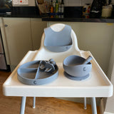 Silicone Weaning Set - Inky Blue