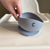 Silicone Weaning Set - Inky Blue