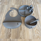 Silicone Weaning Set - Inky Blue