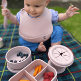 On-the-go Weaning & Snack Set - Dusky Pink