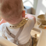 Silicone Feeding Bibs - Sand & Mocha 2 Pack