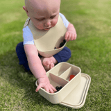 On-the-go Weaning & Snack Set - Sand