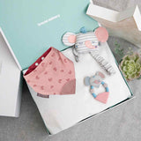 Darcy the elephant teething gift box
