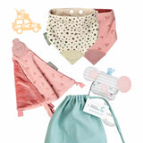 On the Go Teething bundle -  Rainbow Rose