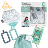 On the Go  - Summer Muslin Teething bundle -  Peardrop
