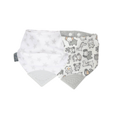Stars & Panda Neckerchew - Teething Dribble Bib 2 Pack