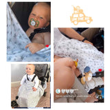 On the Go  - Summer Muslin Teething bundle -  Peardrop