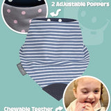 Preppy Stripes Large Neckerchew 2 Pack