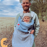 Midnight Stars - Attachable Baby Blanket