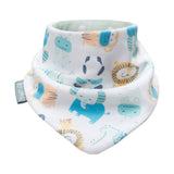 Stars and Animals Neckerbibs - Dribble Bib 2 Pack