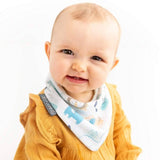 Stars and Animals Neckerbibs - Dribble Bib 2 Pack