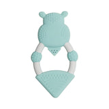 Chewy the Hippo Teether - Textured Baby Teether