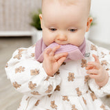 Dusky Pink Neckerchew - Teething Dribble Bib  New Neutral range