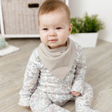 Biscuit and Sage Neutral Neckerchew - Teething Dribble Bib 2 Pack