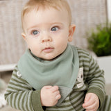 Sage Neckerchew - Teething Dribble Bib  New Neutral range