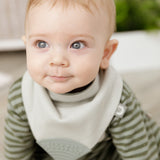 Sage Neckerchew - Teething Dribble Bib  New Neutral range
