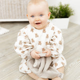 Biscuit Neutral Comfortchew - Baby Comforter With Teether