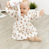 Darcy the Elephant Teething Gift Box -Dusky pink