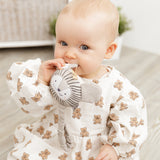 Bertie the Lion Teething Gift Box - biscuit