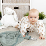Newborn Organic Muslin Gift Set -neutral Sage