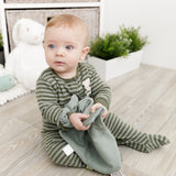 Sage Neutral Comfortchew - Baby Comforter With Teether