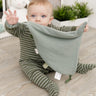 Sage Neutral Comfortchew - Baby Comforter With Teether