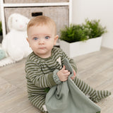 Sage Neutral Comfortchew - Baby Comforter With Teether