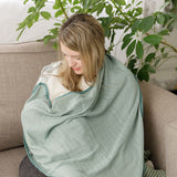 Newborn Organic Muslin Gift Set -neutral Sage