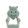 Chewy the Hippo Teether - Textured Baby Teether